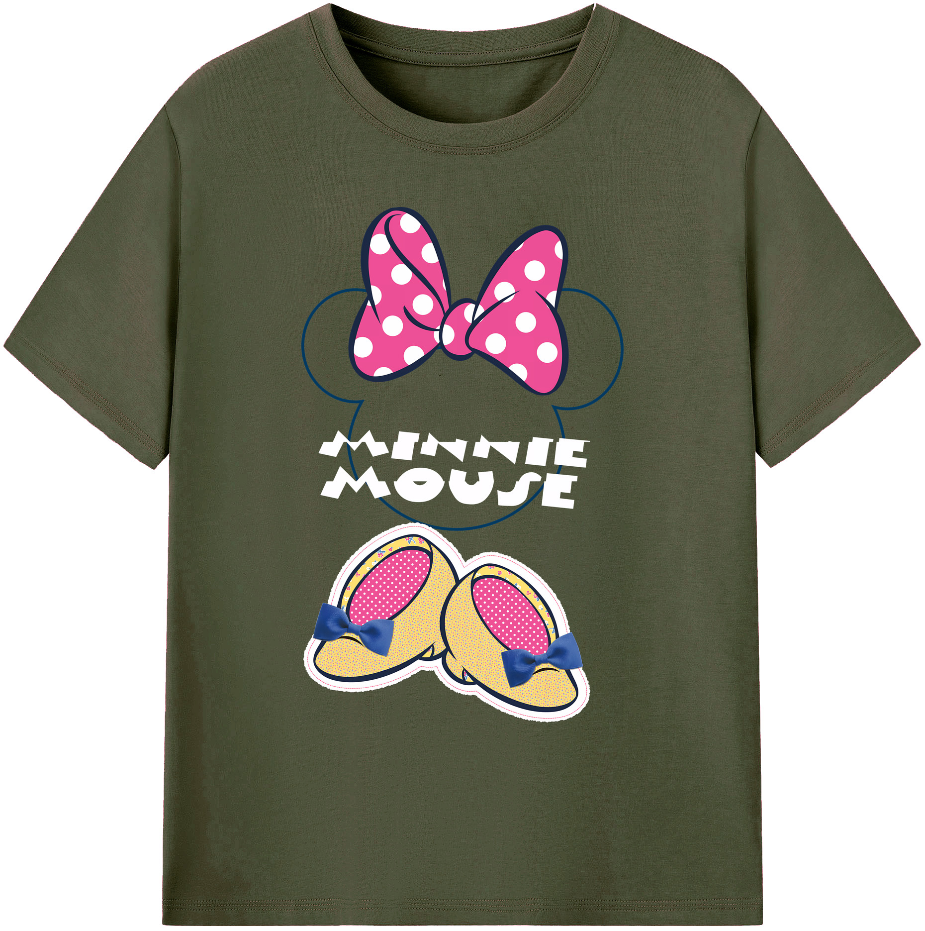 ミッキーマウス Mickey Mouse 綿100％ メンズ半袖Tシャツ｜肌触りやわらか＆通気性
